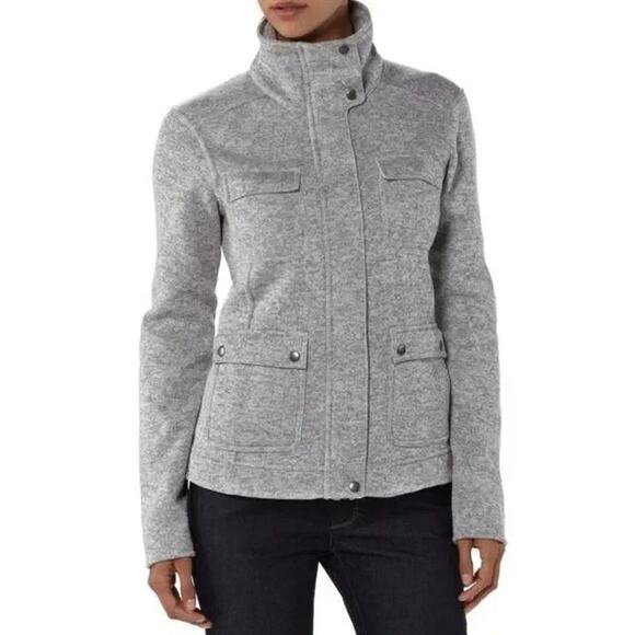 PATAGONIA Better Jacket Tailored Grey Fleece Sweater Long Sleeve Women's S - Picture 2 of 11